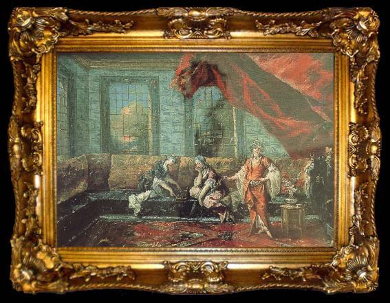 framed  Francesco Guardi Harem Scene, ta009-2
